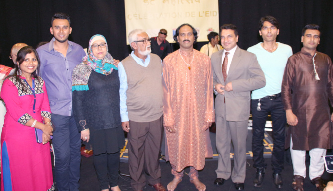 Le Consul de l'Inde a fêté l'Eid