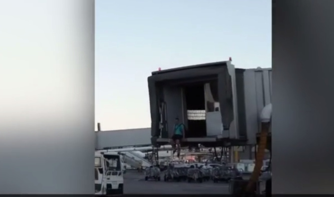 Des risques insensés pour attraper son avion!