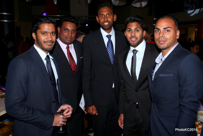 M. Ramassamy, Eddy Ponin, Kevin Irsapoullé, Douraï Ramassamy, Sandjay Moutien M. Ramassamy, Eddy Ponin, Kevin Irsapoullé, Douraï Ramassamy, Sandjay Moutien