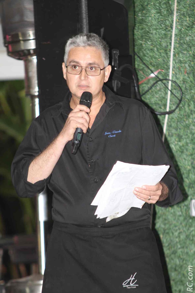 Jean-Claude Cléret, président du Cercle des Epicuriens, organisateur de cet événement Jean-Claude Cléret, président du Cercle des Epicuriens, organisateur de cet événement