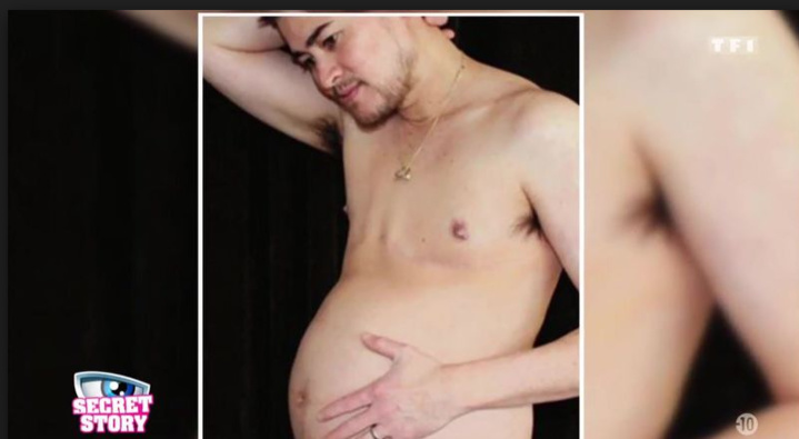 Le premier homme enceinte du monde dans Secret Story Le premier homme enceinte du monde dans Secret Story