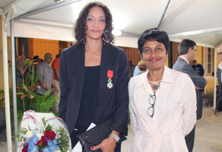 Leïla Lejeune-Duchemann, et Ericka Bareigts Leïla Lejeune-Duchemann, et Ericka Bareigts