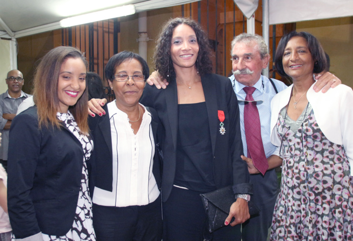 Leïla Lejeune-Duchemann décorée de la Légion d'Honneur Leïla Lejeune-Duchemann décorée de la Légion d'Honneur