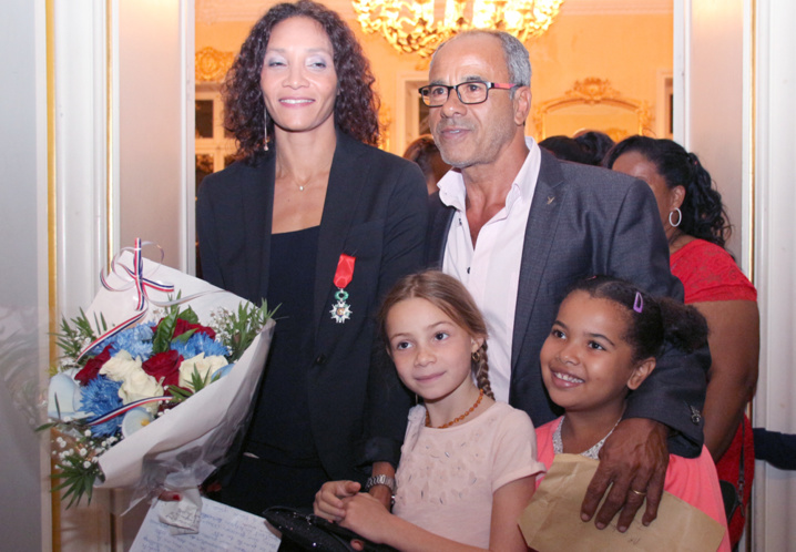 Leïla Lejeune-Duchemann décorée de la Légion d'Honneur Leïla Lejeune-Duchemann décorée de la Légion d'Honneur