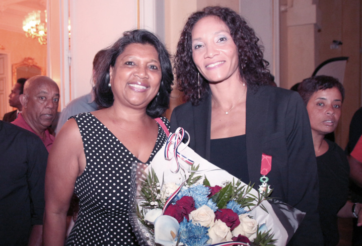 Leïla Lejeune-Duchemann décorée de la Légion d'Honneur Leïla Lejeune-Duchemann décorée de la Légion d'Honneur