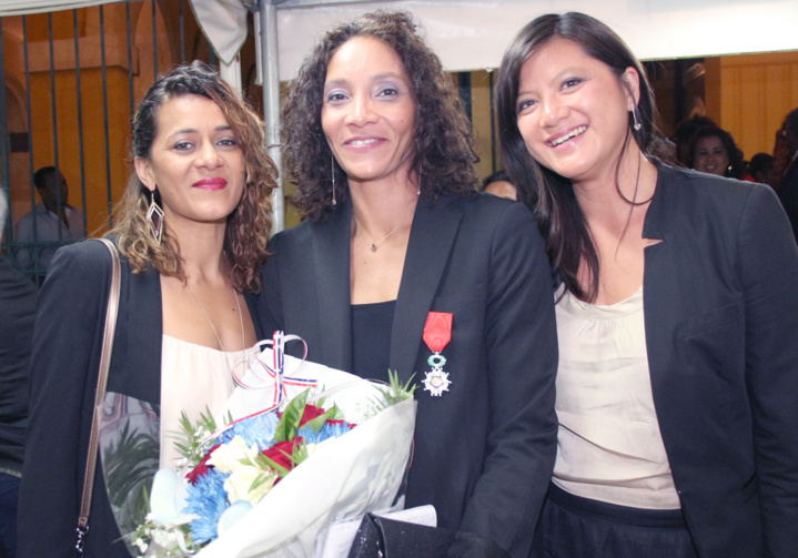 Leïla Lejeune-Duchemann décorée de la Légion d'Honneur Leïla Lejeune-Duchemann décorée de la Légion d'Honneur
