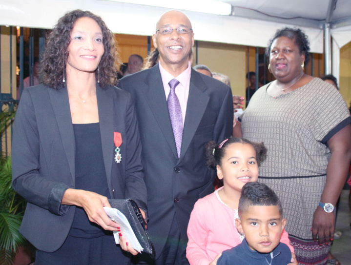 Leïla Lejeune-Duchemann décorée de la Légion d'Honneur Leïla Lejeune-Duchemann décorée de la Légion d'Honneur