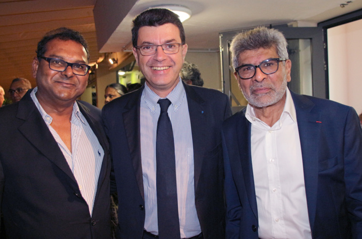 Charles Armoudom, Maurice Barate, et Adam Ravate Charles Armoudom, Maurice Barate, et Adam Ravate