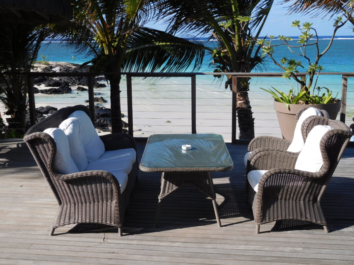 Sur la superbe plage de Belle Mare, un petit coin de paradis Sur la superbe plage de Belle Mare, un petit coin de paradis