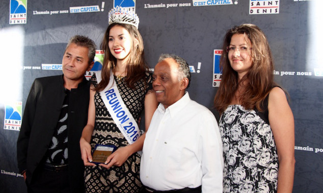 Gilbert Annette reçoit Miss Réunion