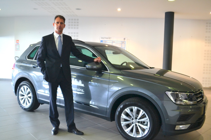 Yannick Nobilet, directeur de Volkswagen Réunion Yannick Nobilet, directeur de Volkswagen Réunion