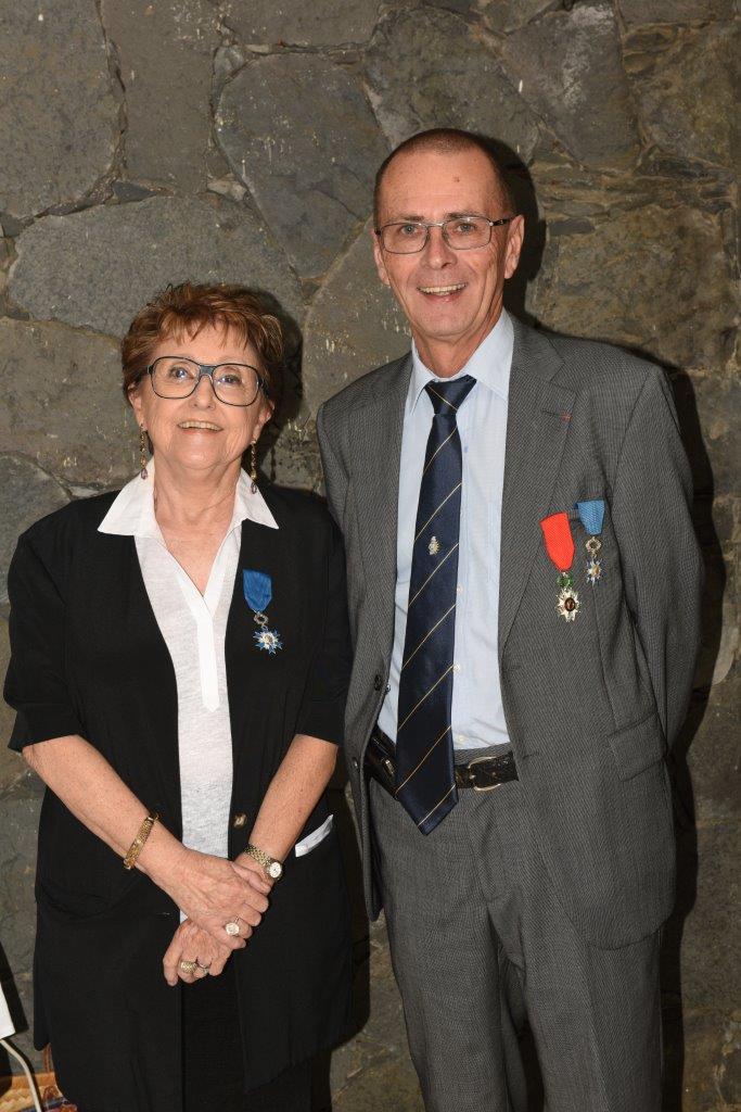 Françoise Churlet et Bernard Salva