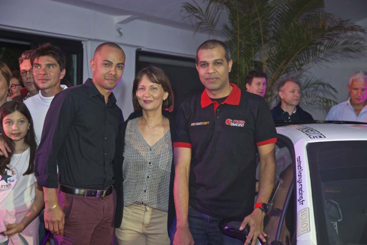 Soirée Rallye: Olivier Payet fait le buzz Soirée Rallye: Olivier Payet fait le buzz