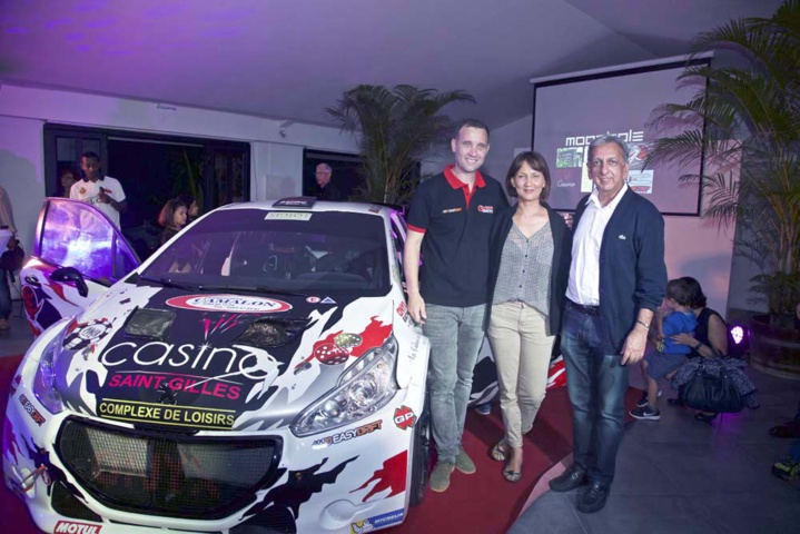 Olivier et Valérie avec Aziz Patel Olivier et Valérie avec Aziz Patel