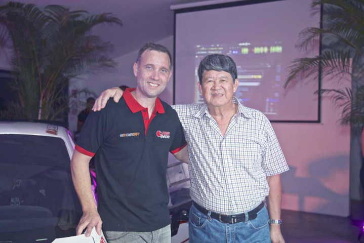 Soirée Rallye: Olivier Payet fait le buzz Soirée Rallye: Olivier Payet fait le buzz