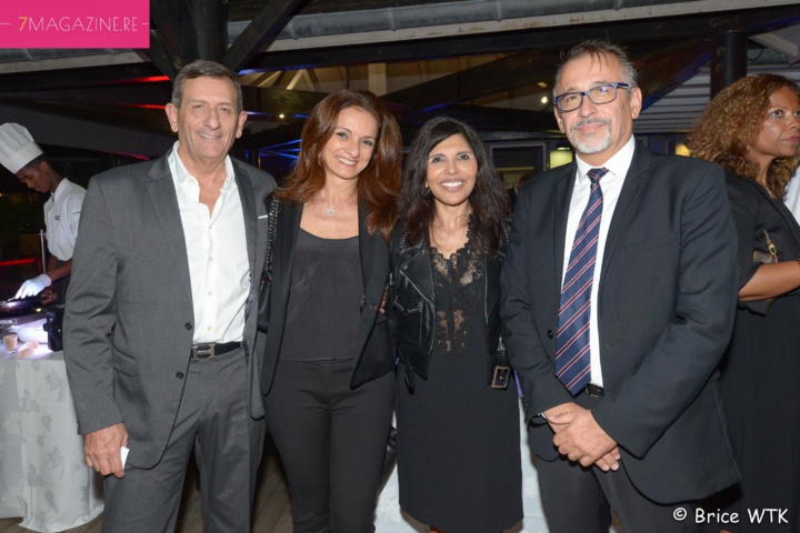 Marc Paoli et son épouse Patricia, Nassimah Dindar Marc Paoli et son épouse Patricia, Nassimah Dindar