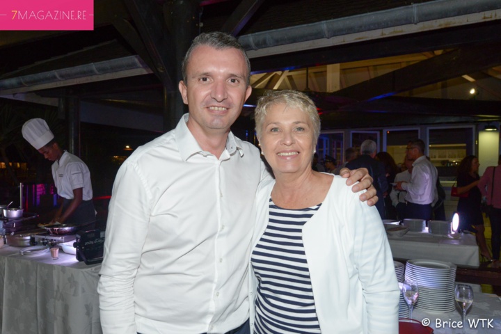 Christophe Adam du LUX et Katherine Chatel, directrice de l'agence Odyssée Christophe Adam du LUX et Katherine Chatel, directrice de l'agence Odyssée