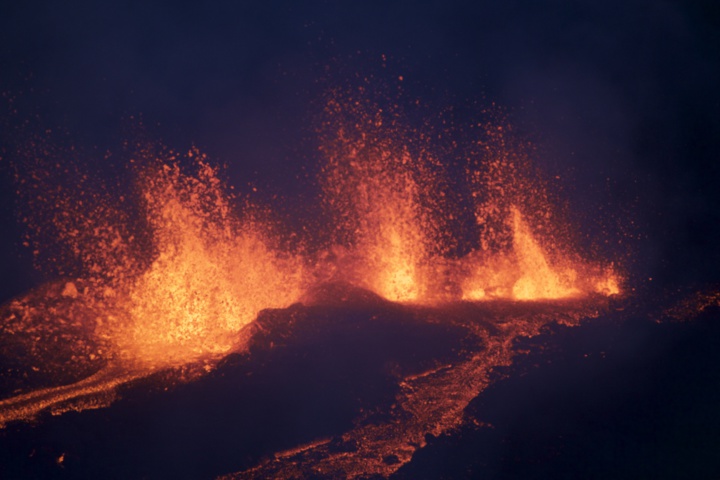 La Fournaise fait son show!