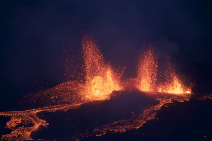 La Fournaise fait son show!
