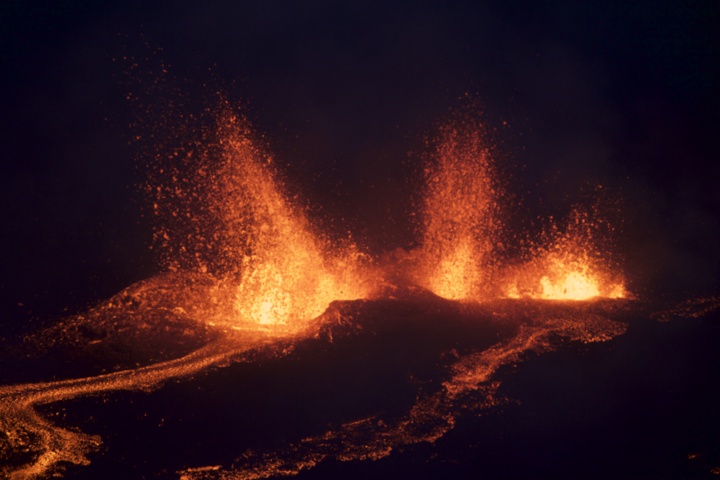 La Fournaise fait son show!