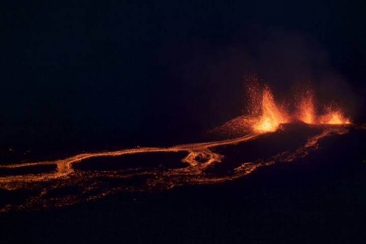 La Fournaise fait son show! La Fournaise fait son show!