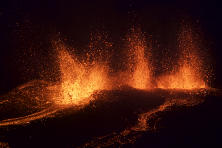 La Fournaise fait son show!