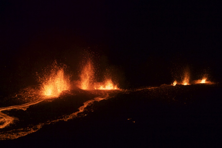 La Fournaise fait son show! La Fournaise fait son show!