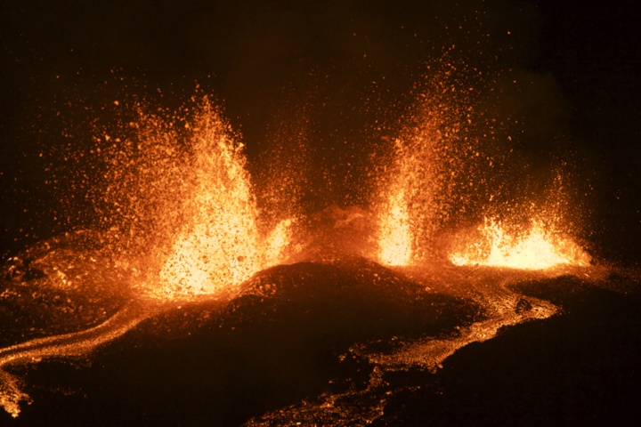 La Fournaise fait son show!