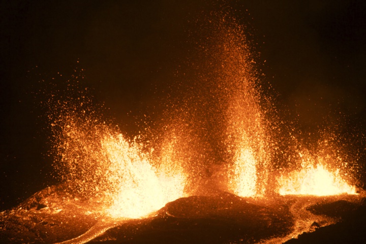 La Fournaise fait son show!