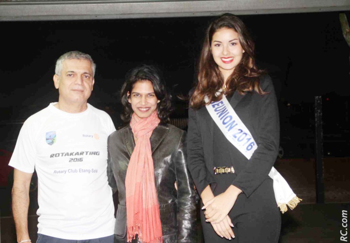 Ambre N'guyen avec Michel Dijoux et son épouse Ambre N'guyen avec Michel Dijoux et son épouse