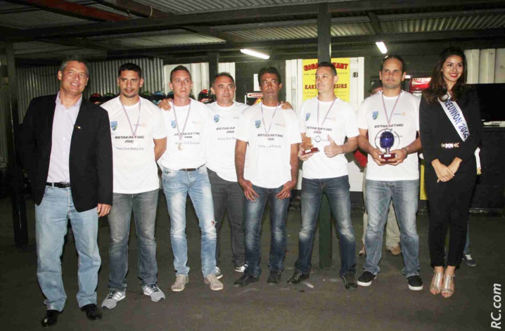 Ambre N'guyen, Miss Réunion 2016, au Challenge Rotakarting 