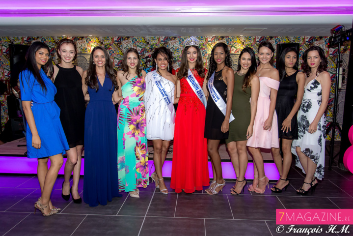 Les candidates Miss Réunion 2016