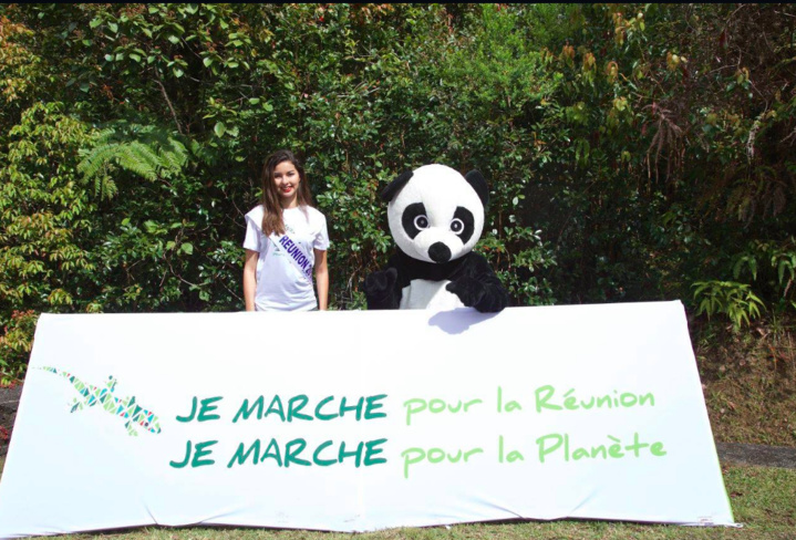 Miss Réunion marche pour la planète Miss Réunion marche pour la planète