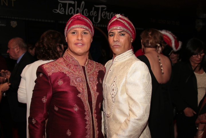 Christophe, hypnotiseur et Alain Hoarau, mannequin Christophe, hypnotiseur et Alain Hoarau, mannequin