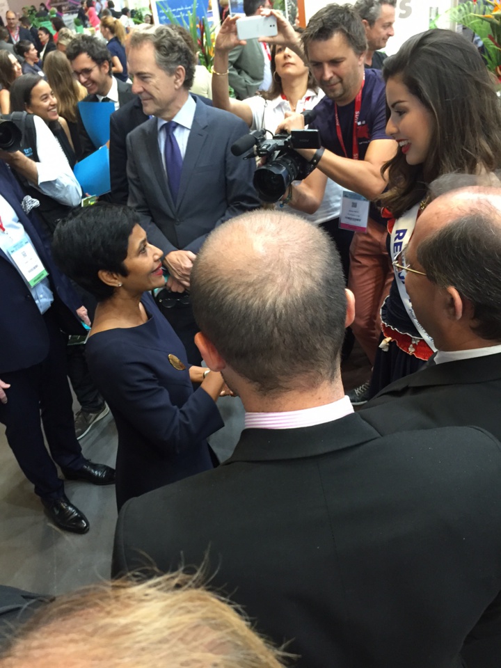 La Ministre demain recevra Ambre N'guyen pour lui faire visiter le Ministère des Outre Mer