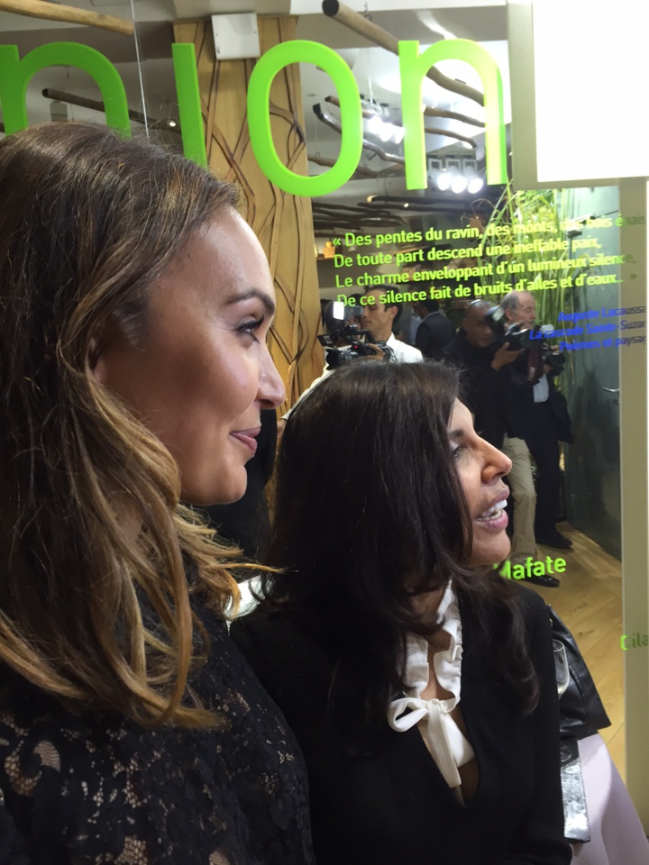 Valérie Bègue et Nassimah Dindar Valérie Bègue et Nassimah Dindar