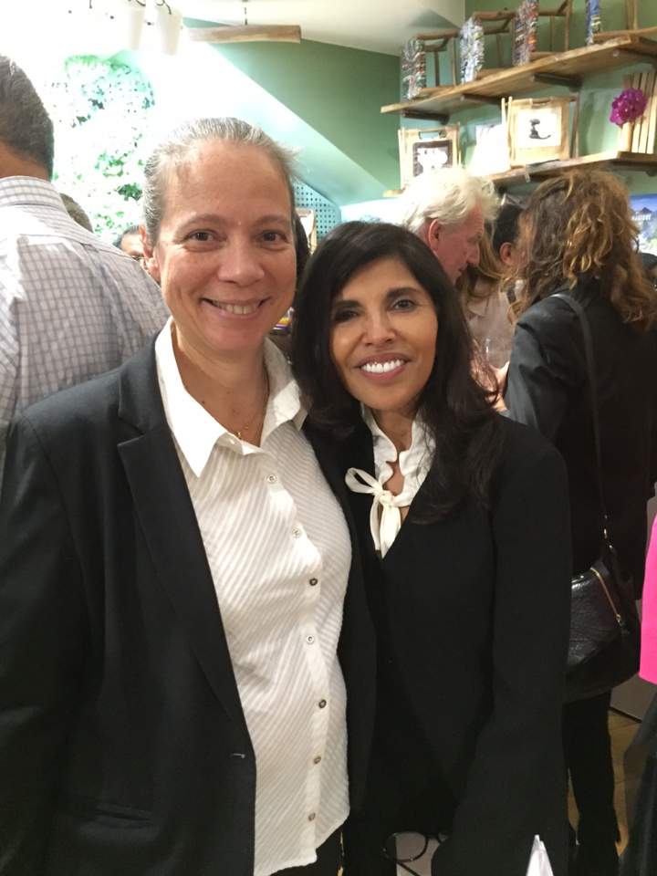 Catherine Frécaut, directrice de Bourbon Voyages et Nassimah Dindar Catherine Frécaut, directrice de Bourbon Voyages et Nassimah Dindar