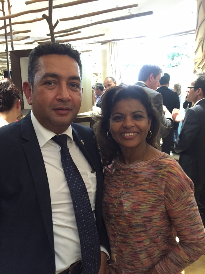 Jean-Fred Brun et Claudette Vaitilingom Jean-Fred Brun et Claudette Vaitilingom