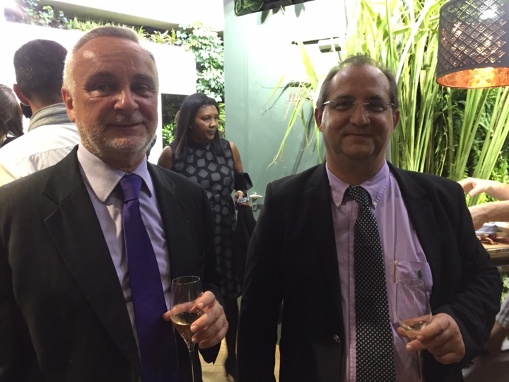 Michel Lagourgue, vice-président de l'IRT et Stéphane Fouassin,président de l'IRT Michel Lagourgue, vice-président de l'IRT et Stéphane Fouassin,président de l'IRT