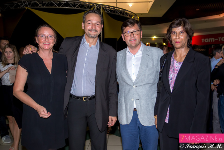 Marina Chalime, Freddy Derimer, Olivier Langlet et Annie Mourgaye