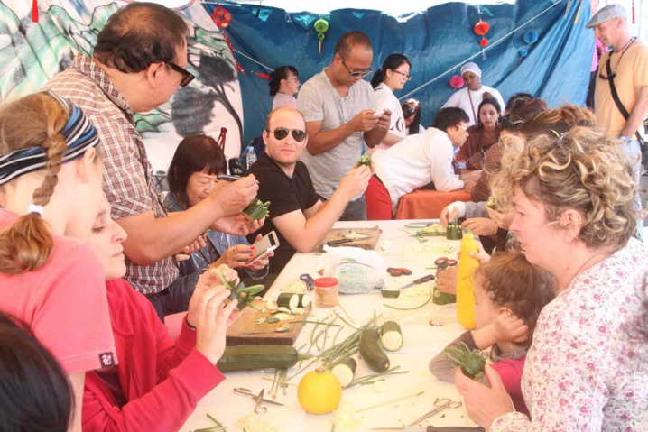 Sculpture sur légume: on admire d'abord, on déguste ensuite! Sculpture sur légume: on admire d'abord, on déguste ensuite!