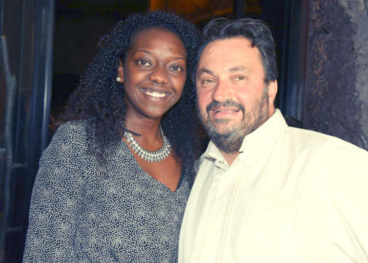 Tania Imache et Yves Candeborde Tania Imache et Yves Candeborde