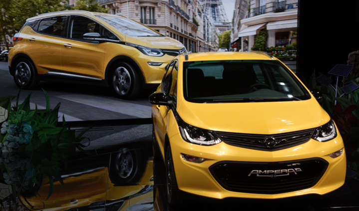 L'Opel Ampera-e, tout électrique