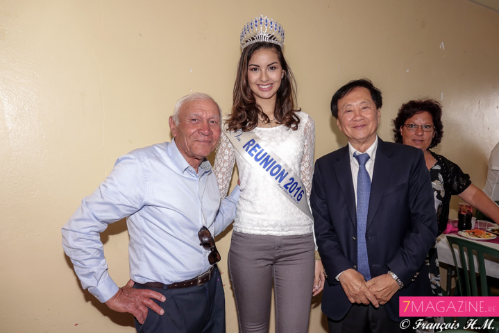 Miss Réunion invitée par André Thien Ah-Koon: Ambre N'guyen accueillie en reine! 