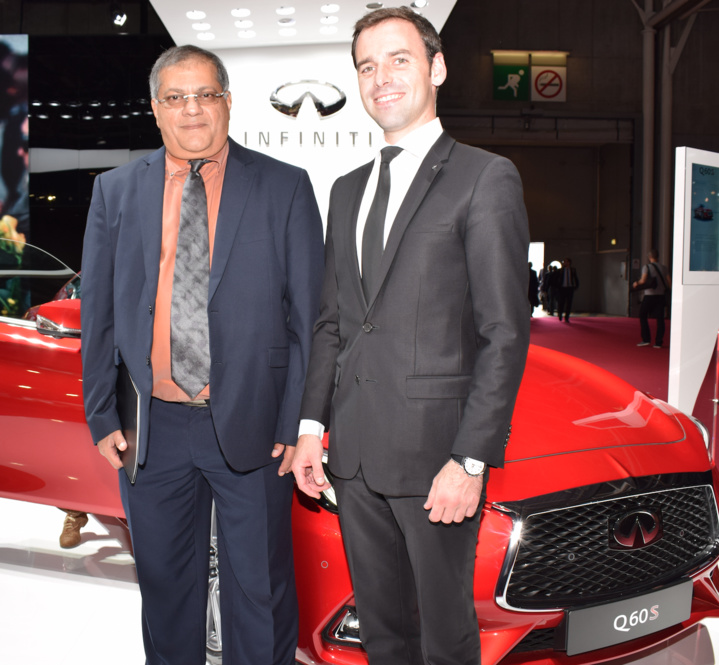 Arzou Mahamadaly, convention signée sous le bras, et Julien Malet