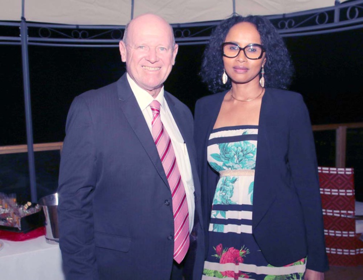 Alain St Ange et Faouzia Vitry Alain St Ange et Faouzia Vitry