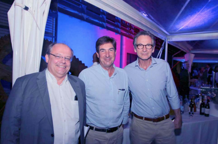 Claude Bihry, Amaury de Lavigne, et Philippe Lauthier Claude Bihry, Amaury de Lavigne, et Philippe Lauthier