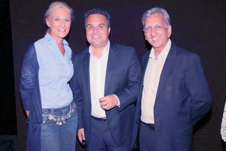 Catherine Ronin, Didier Robert et Aziz Patel
