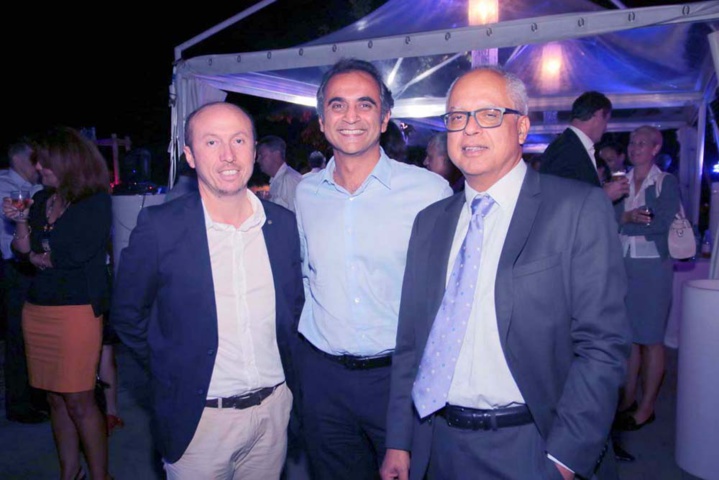 Dominique Vienne, Nassir Goulamaly, et Didier Fauchard Dominique Vienne, Nassir Goulamaly, et Didier Fauchard