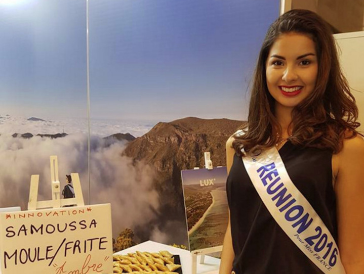En Belgique, Miss Réunion lance le samoussa moule frite